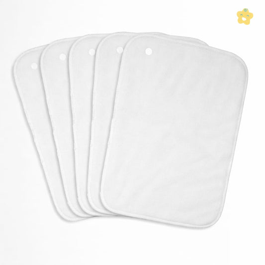 Cloth Diaper Booster Inserts (with button)