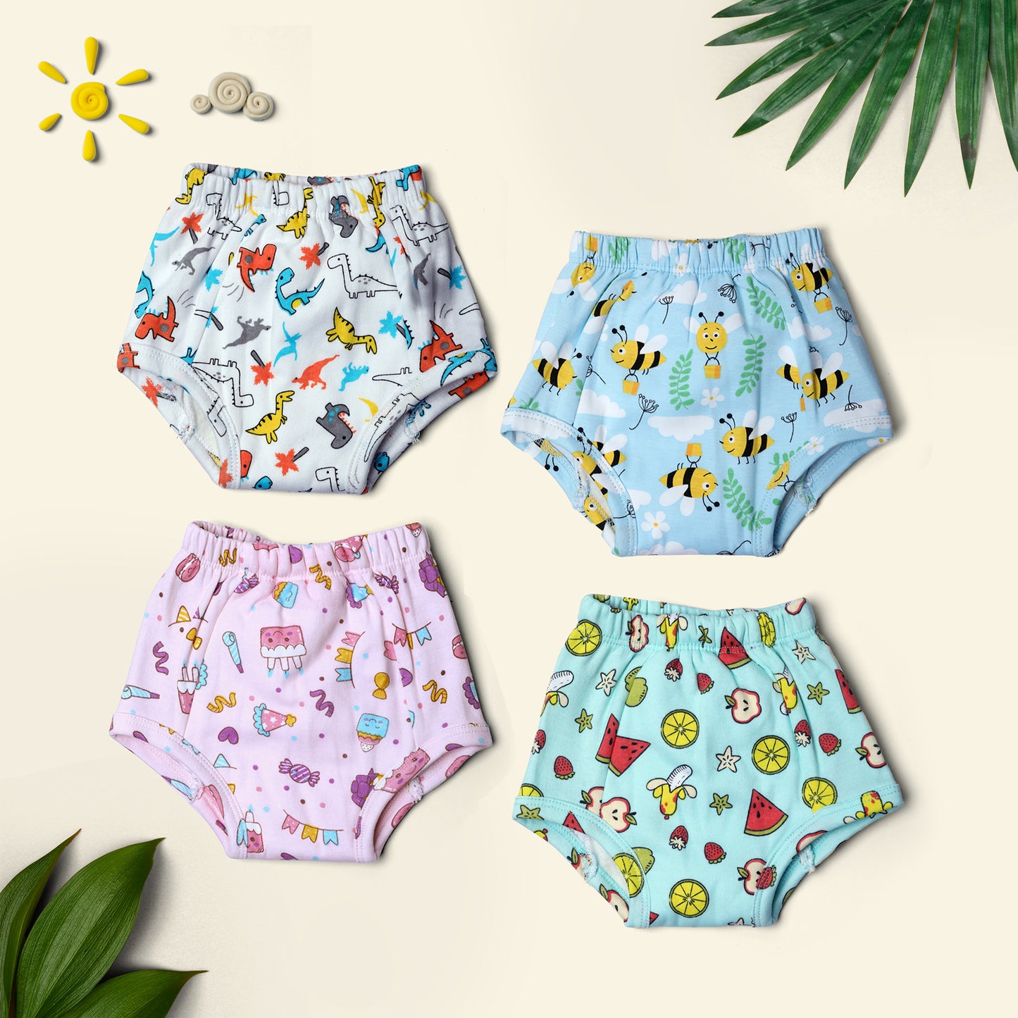 Padded Underwear (Mixed Colors Only)