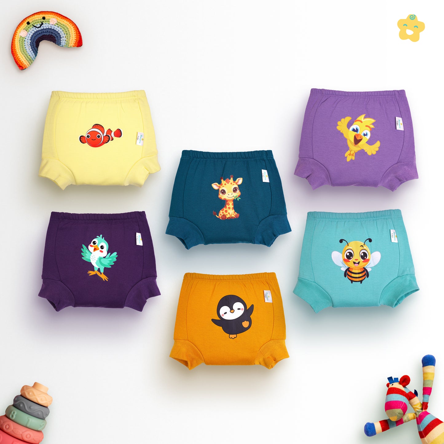 Beezpro Snug Fit Padded Underwear (Mixed Colors Only)