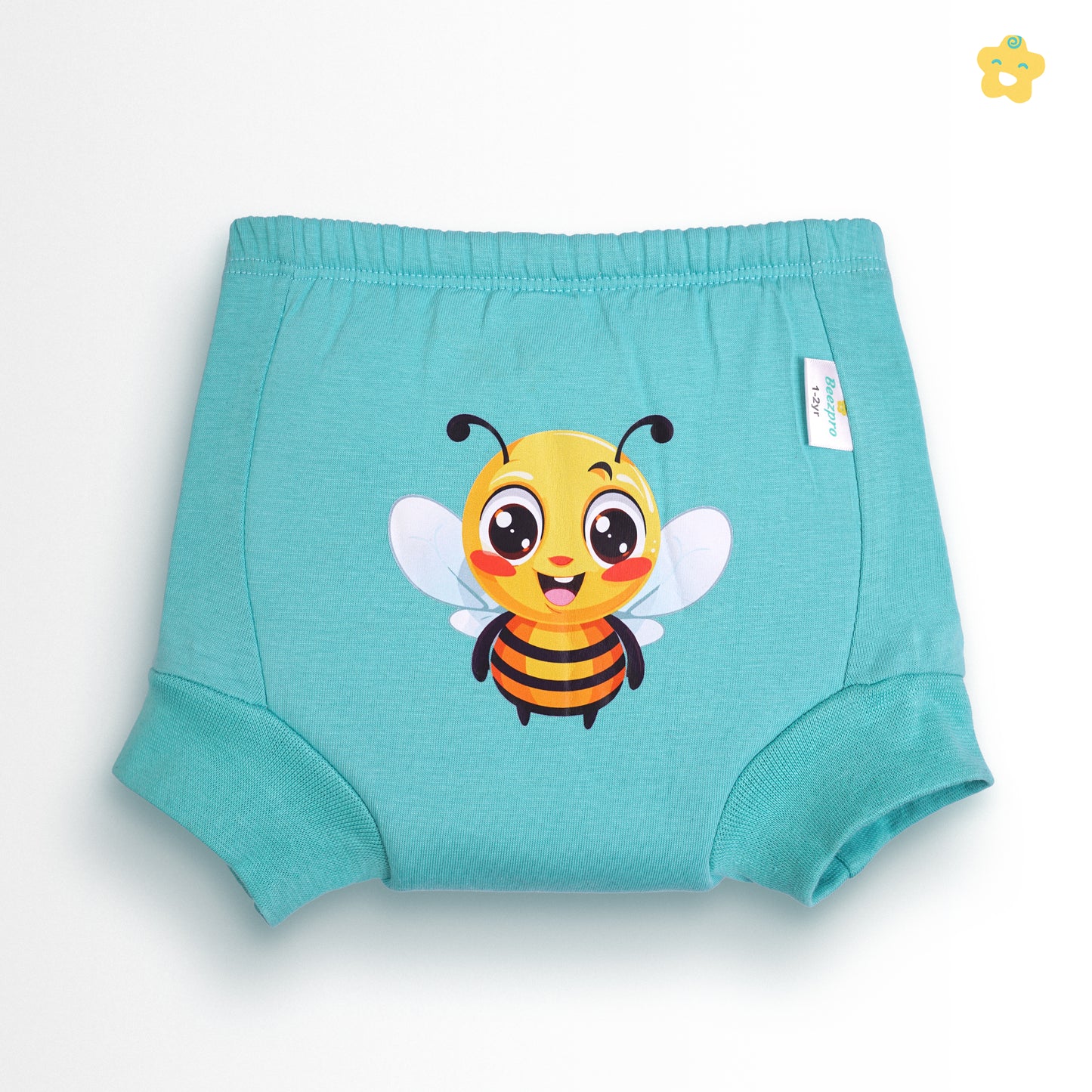 (Pack of 12) Beezpro Snug Fit Padded Underwear (Mixed Colors Only)