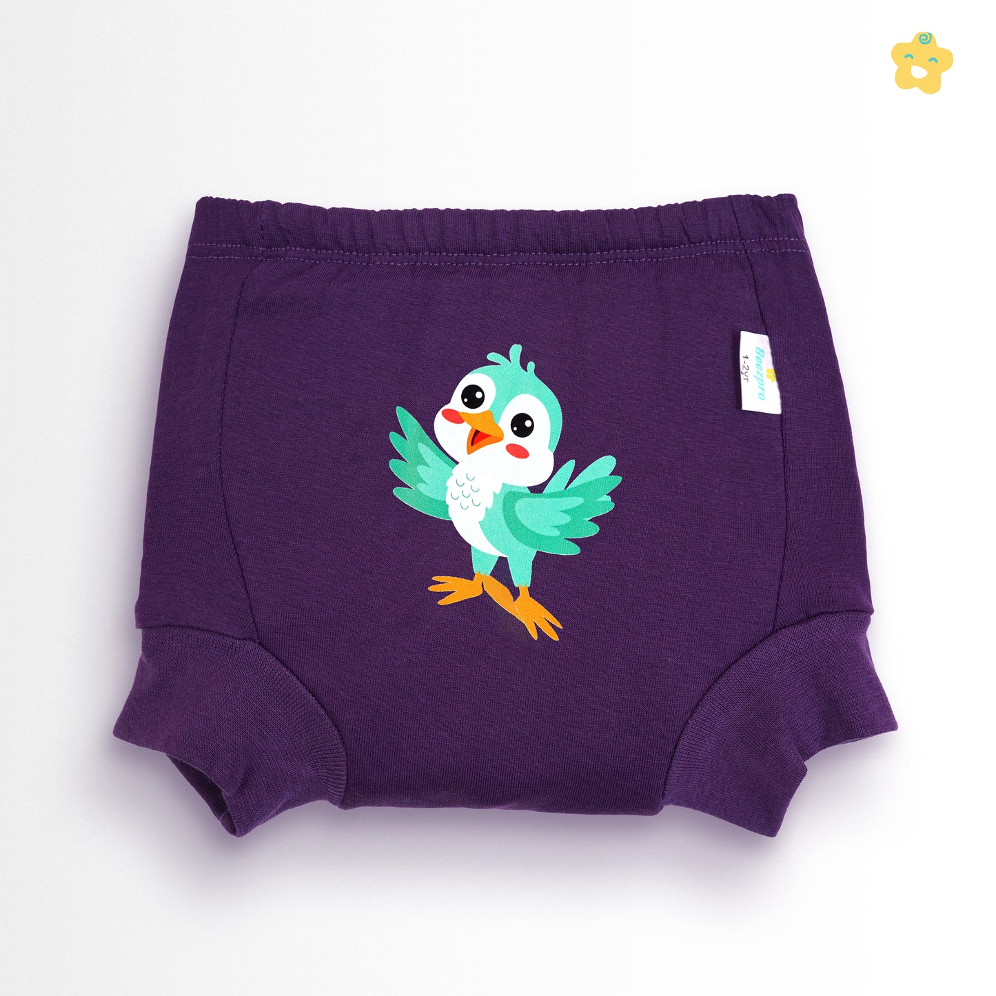 (Pack of 12) Beezpro Snug Fit Padded Underwear (Mixed Colors Only)