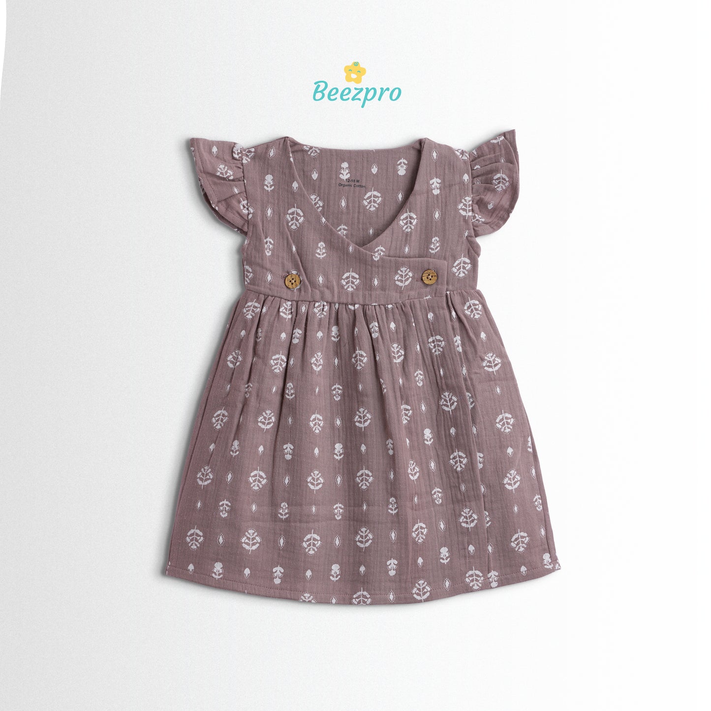 Organic Cotton Muslin Frock – Cocoa Tales