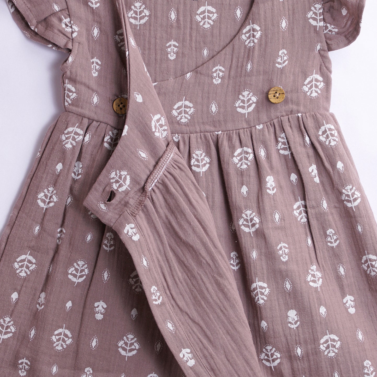 Organic Cotton Muslin Frock – Cocoa Tales
