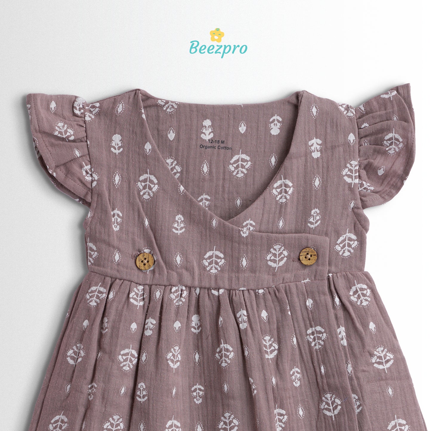 Organic Cotton Muslin Frock – Cocoa Tales
