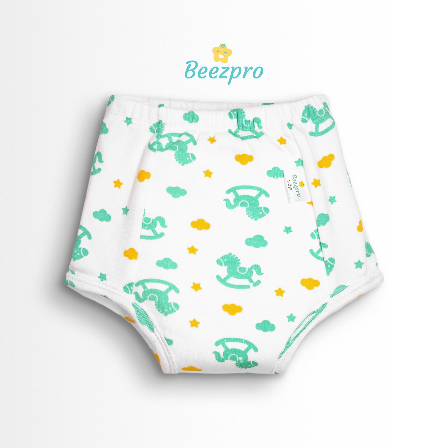 (Pack of 6) Padded Underwear (Mixed Colors Only)