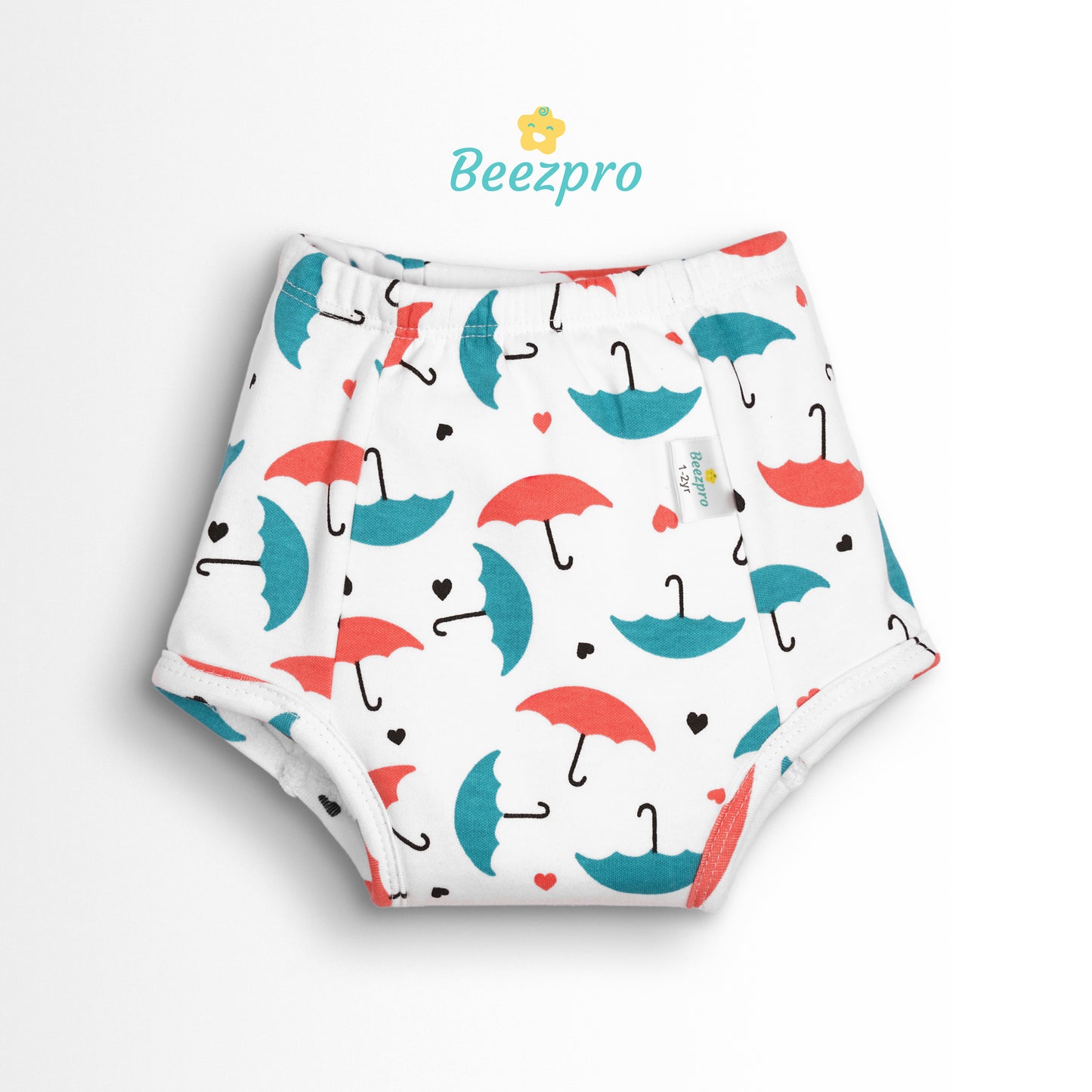 (Pack of 6) Padded Underwear (Mixed Colors Only)