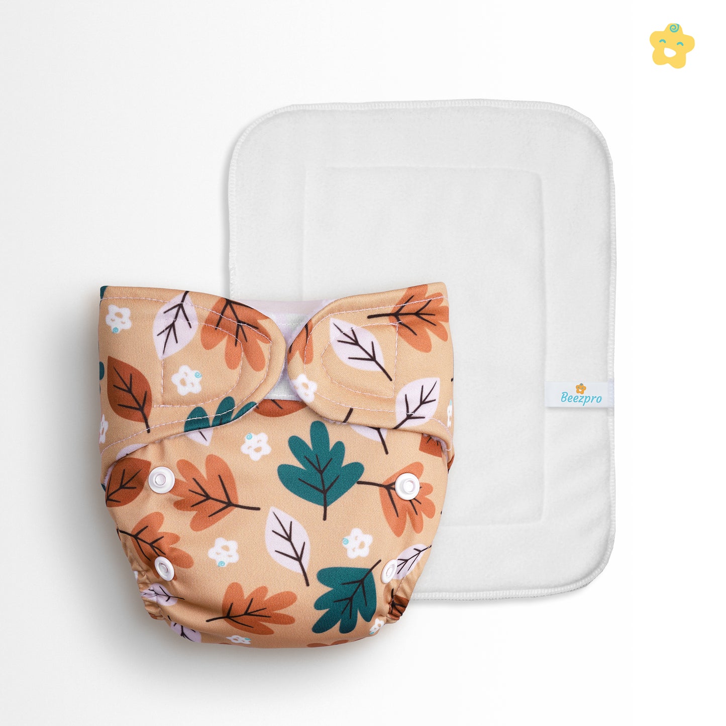 Safe Bottoms Reusuable Cloth Diaper (Autumn Leaf Bliss)