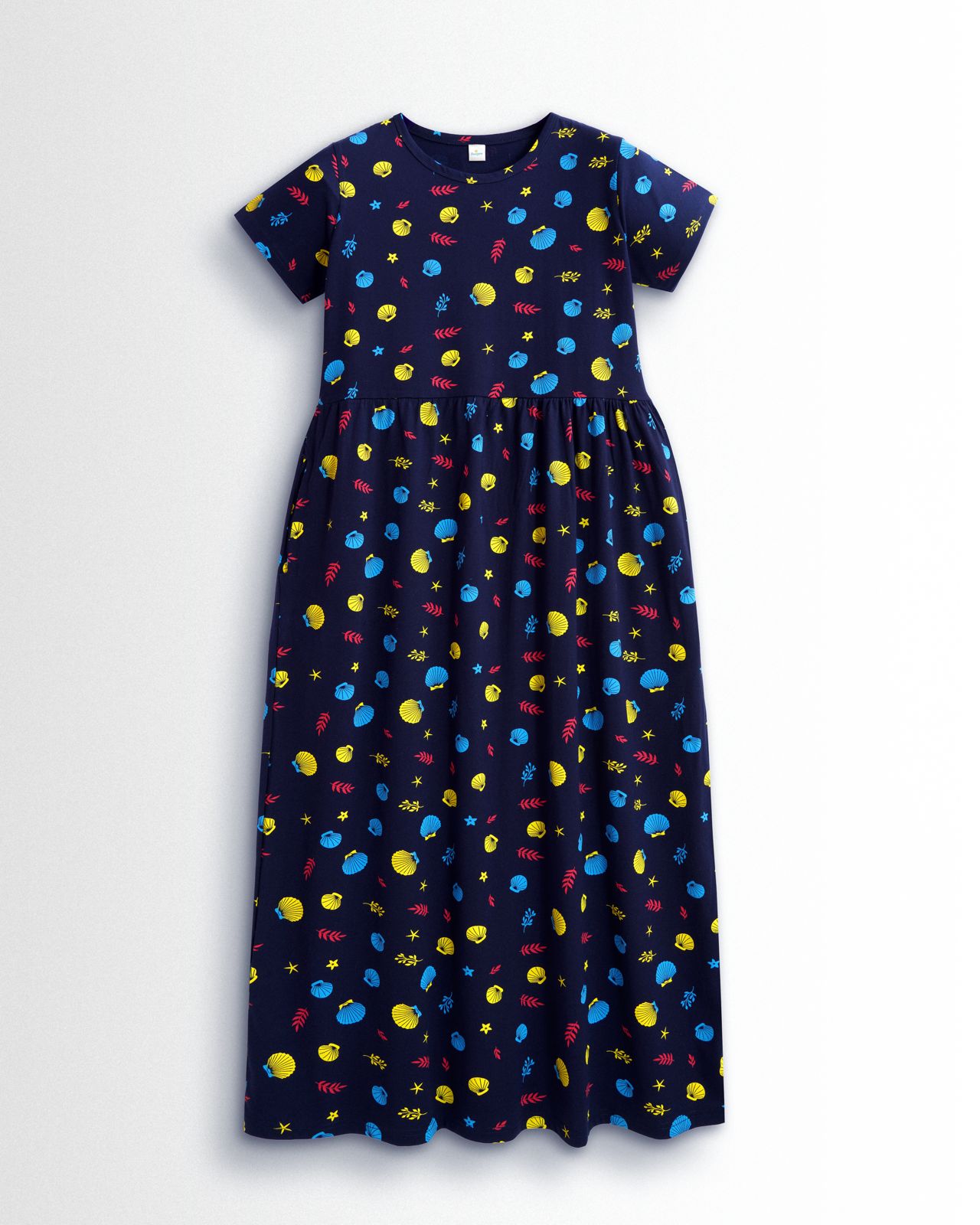Navy Shell Non-Feeding Dress | Soft Cotton Wear
