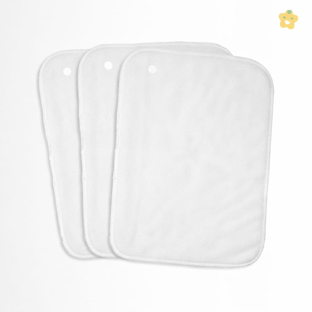 Cloth Diaper Booster Inserts (with button)