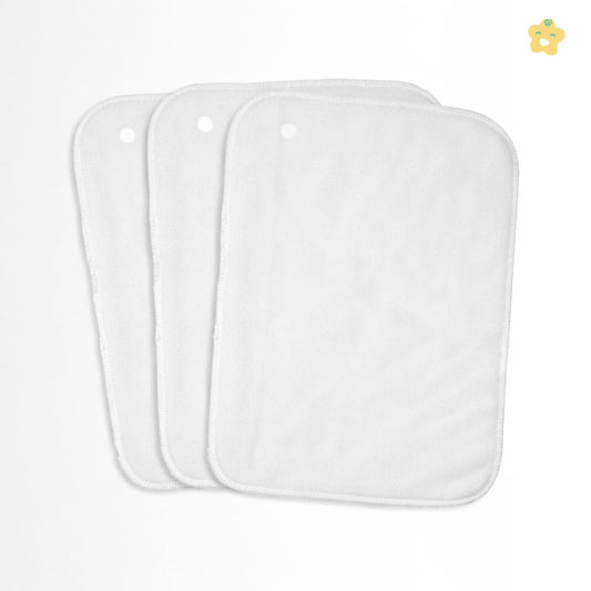Cloth Diaper Booster Inserts (with button)